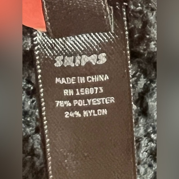 Skims Cozy Scoop Neck Knit Tank, Solid Black, Size L/XL 10-14, NEW - Picture 5 of 7